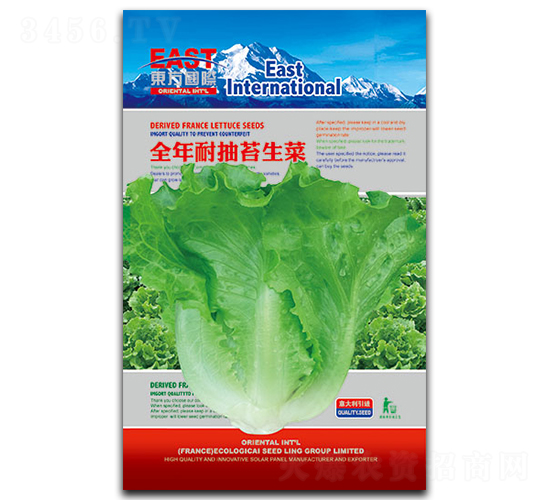 全年耐抽苔生菜-生菜種子-祥瑞達