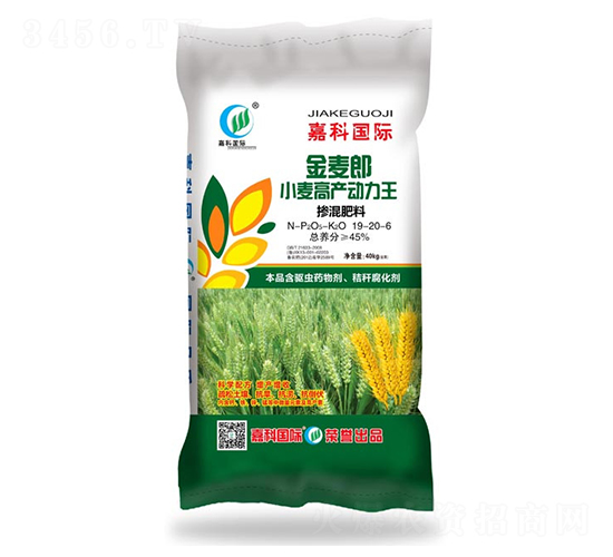 小麥高產動力王19-20-6-金麥郎-嘉科