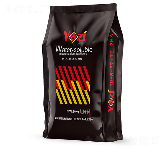 大量元素水溶肥10-5-37+TE+2HA-雅滋-金象云農業