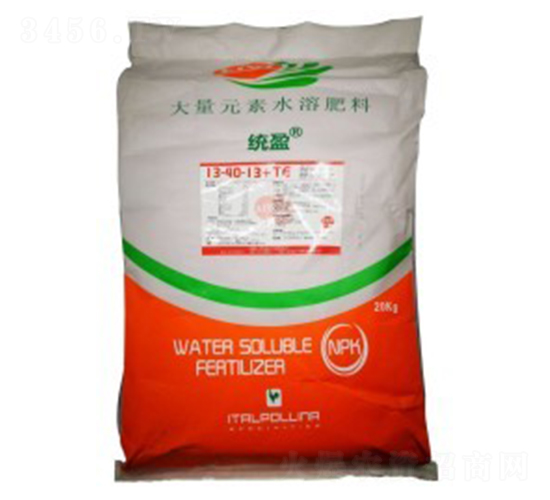 統(tǒng)盈大量元素水溶肥13-40-13+TE-臺州農(nóng)資