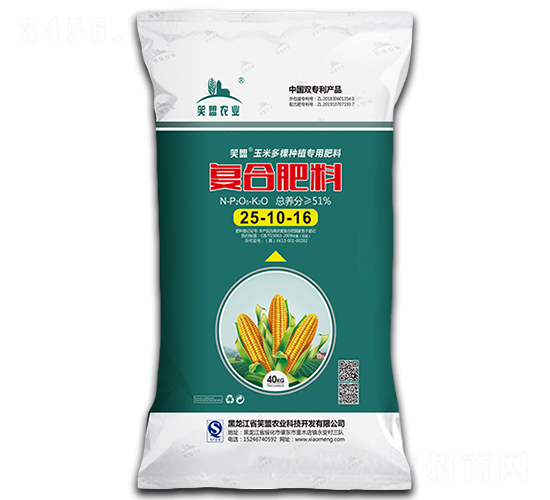 40kg玉米多顆種植專用復合肥料25-10-16-笑盟農業