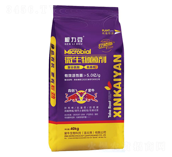 豆磷脂微生物菌劑-根力豆-犇創紫牛