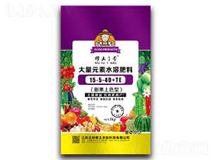 大量元素水溶肥15-5-40+TE-修土1號-土研修土