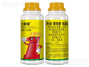 1000g2甲4氯·草銨膦·高氟吡-大草帽